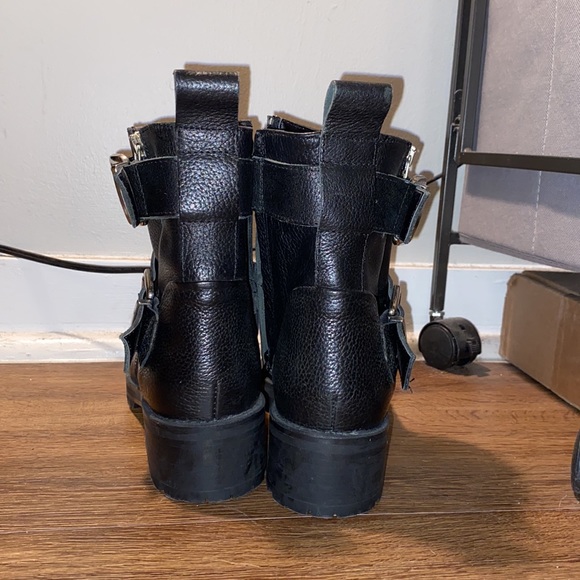 ZARA basic collection combat boots w zippers size 39 - never worn outside - Picture 10 of 14